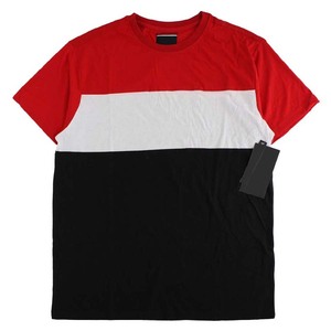 2024 Logo personnalisé été 2 pièces hommes ensemble court survêtement coton hommes t-shirts Shorts survêtement ensembles bloc couleur O cou haute rue - Product Image 2