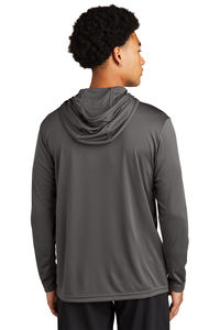 Hombres con capucha UPF 50 + Protección Solar Camisetas Sport-Wick Fleece Hooded Pullover Hoodies - Product Image 3
