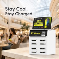 Nouveau Produit : Stations de Recharge Partagées et Power Banks pour Téléphones – Location Rapide, Chargeurs de Téléphone Portables Partagés 100 000 mAh pour Entreprises