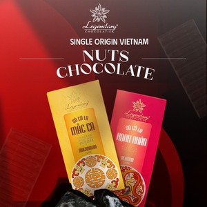 Barra de Chocolate con Nueces de Vietnam de Alta Calidad y Buen Sabor 2026 - Barra de Chocolate con Almendras para Regalo - Product Image 6