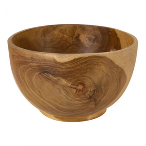 Bol de service à soupe en bois créatif Vaisselle ronde moderne Bol de service alimentaire Bol à salade par Royal Home Collection Fournisseurs - Product Image 6