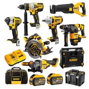 DCZ899X2T-XE 18V/54V 9.0Ah FlexVolt XR Li-Ion 8pc Combo <b>Kit</b> Cordless Drill Industrial DIY Impact OEM Customizable 3-Year - Product Image 2