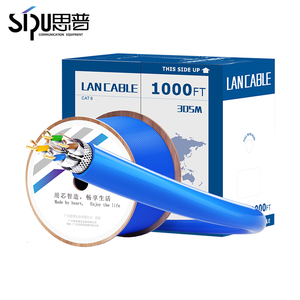 Câble Ethernet Cat 8 SIPU de haute qualité, 305 m, gaine en PVC, câble Internet de 1000 pieds avec cuivre sans oxygène - Product Image 2