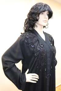 Kaftan Abaya de dubaï, belle couleur bleue, caftan traditionnel musulman, kaftan de travail à la main, design marocain, kaftan2022 - Product Image 2