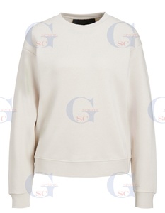Camisetas de cuello redondo para mujer, camisas de lana de manga larga hechas a medida de alta calidad con marca privada y diseño - Product Image 5