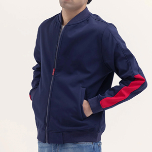 Chaqueta Bomber para Hombre, Chaqueta Bomber Personalizada con Logotipo para Hombre para Invierno, Chaqueta de Talla Grande con Cuello Alto, Chaqueta Bomber para Hombre - Product Image 3