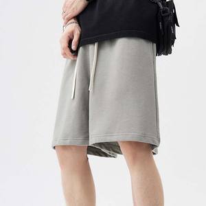 Pantalones cortos de calidad French Terry personalizados, ropa de calle de peso pesado de algodón 100%, pantalones cortos para hombre, ropa de verano, pantalones cortos para hombre - Product Image 5