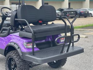 รถกอล์ฟไฟฟ้า 3-4 ที่นั่ง พร้อมส่ง แบตเตอรี่ลิเธียม 72V ความเร็ว 50-70 กม./ชม. เบรกดิสก์หน้า ได้รับการรับรองมาตรฐาน CE ระยะทางวิ่ง 30-50 กม. จัดส่งรวดเร็ว - Product Image 4