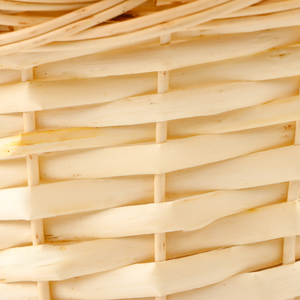 Handcrafted Rattan Round <b>Gift</b> <b>Basket</b> Set / Natural Woven Wicker <b>Hamper</b> with High Arch Handle - Product Image 6