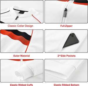 Ventes en gros de survêtements personnalisés à fermeture éclair, tendance, avec patchs déchirés, sweat-shirt et pantalon de survêtement à effet délavé, ensemble de survêtement évasé pour hommes - Product Image 6