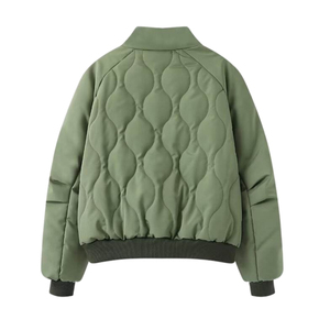 Chaqueta de Mujer para Otoño e Invierno, Cortavientos, Sólida, Premium, Elegante, Cálida, Ligera, Cómoda, Moderna y a la Moda - Product Image 6