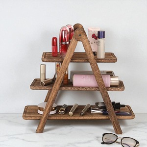 Soporte para Tartas de Madera Natural de Varios Niveles, Apto para Uso en la Cocina, Decoración de Mesa de Comedor, Estilo de Eventos, Servicio de Buffet y Exhibición - Product Image 6