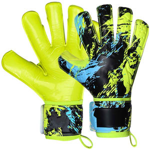 Gants de gardien de but de football professionnels, respirants, avec sangle de poignet réglable, imperméables, en cuir, pour l'extérieur - Product Image 5