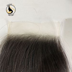 Cheveux vierges naturels de haute qualité supérieure, 100%, cheveux vierges, cuticules alignés, 4x4 5x5 6x6 7x7, Lace Closure transparente HD, cheveux bruts - Product Image 3