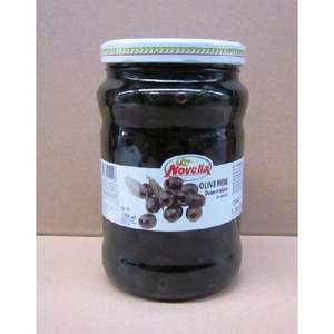 Novella 1700 ml X 6 Pezzi Olive Nere Denocciolate Sottaceto - Product Image 1