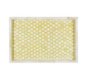 Elegante Bandeja de Servir con Incrustaciones de Hueso, Artesanía Árabe, Tamaño y Color Personalizables, Modelo 2025, Hecha a Mano, Estilo Minimalista, Lista para Diwali - Product Image 2