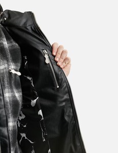Chaqueta de Forro Polar Camuflado de Alta Calidad con Bordado Frontal Personalizado, Impermeable y Cortavientos para Uso Formal en Primavera, Escuelas y Universidades - Product Image 3