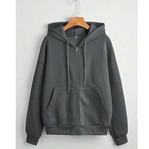 เสื้อฮู้ดดี้ทรงบ็อกซี่แบบเรียบง่าย คุณภาพสูง สำหรับผู้ชาย ผลิตแบบ OEM ODM แฟชั่นสตรีทแวร์กลางแจ้ง ผลิตโดยโรงงาน - Product Image 6