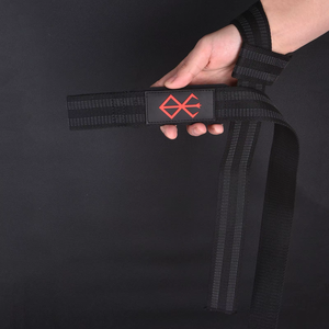 Sangles de musculation confortables en néoprène rembourré avec logo personnalisé, sangles réglables pour la musculation et le bodybuilding, sécurité en salle de sport - Product Image 2