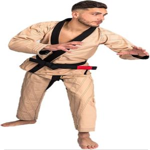 Unisex de peso medio 220g Karate Gi poliéster de alta calidad/algodón artes marciales uniforme adultos logotipo personalizado impresión Digital cinturón gratis - Product Image 5