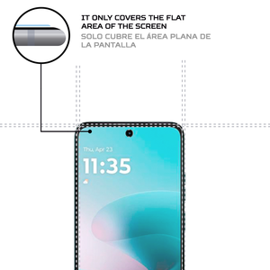 อุปกรณ์ป้องกันหน้าจอ G67 Motorola Moto antishock ทนทานและดูดซับแรงกระแทก - Product Image 4