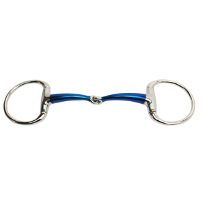 New Arrival Professional Stainless Steel Veterinary Use Class I Lifetime Warranty Dee Ring Snaffle <b>Horse</b> Bit Jointed D-Ring CE - Product Image 4