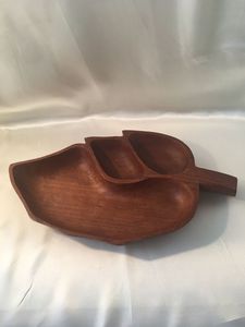 Plato y cuenco de hoja de madera hechos a mano de la mejor calidad, artículos de Hotel, restaurante, plato y bandeja de hoja de madera Natural, suministro al por mayor - Product Image 5