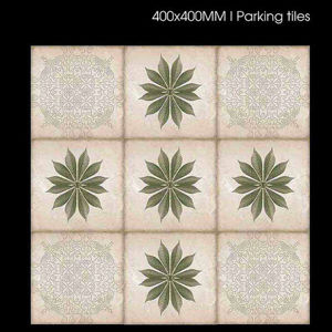 Baldosas Modernas para Estacionamiento Exterior 40X40CM 400X400MM 16X16 Pulgadas, Acabado Mate, Suelo Cerámico con Base Estructural Resistente - Product Image 1