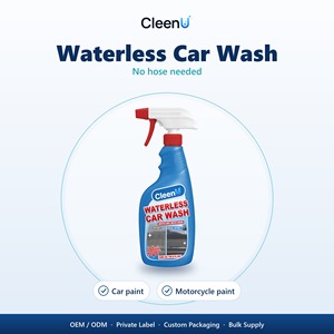 Spray Lavaggio Auto Senza Acqua 500ml, Detergente Auto Senza Risciacquo, Pulisce e Lucida con Cera Carnauba per Vernice, Vetro, Cromo, Moto OEM - Product Image 1