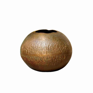 Vases décoratifs et pichet en métal pour plancher de jardin de restaurant nouveau vase à fleurs en métal de décoration d'intérieur de créateur - Product Image 3