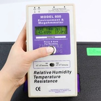 ACL-800 Environnement & Méghohmmètre, Testeur de résistance à l'humidité relative et à la température, Testeur de résistance/résistivité de surface
