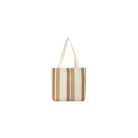 Sacs fourre-tout en coton avec logo personnalisé de qualité supérieure avec poignée en jute tissée à la main en jute imprimée à rayures fabriquées au Bengale occidental en Inde