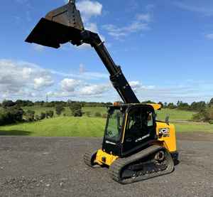 High <b>Power</b> JCB Teleskid 3TS-8T Tracked Telescopic Skid <b>Steer</b> Loader 74HP Diesel Construction Machine with 0.43m³ Bucket - Product Image 1
