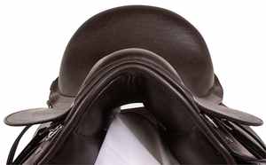 Sillín occidental de cuero genuino de primera calidad, equipo de montar cómodo y duradero para entrenamiento de doma y salto, la mejor oferta al por mayor - Product Image 3