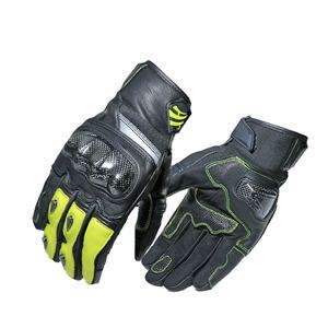 Gants de course en cuir pour moto, doigts entiers, respirants, compatibles écran tactile, protection des mains, cyclisme, motocross, unisexe - Product Image 2