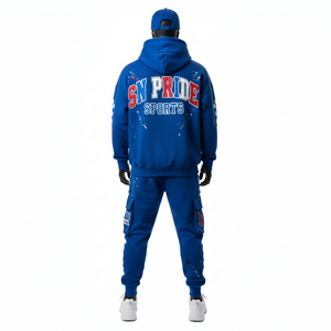 ชุดวอร์มออกกำลังกายแบบลำลองน้ำหนักเบาสั่งทำได้ตามต้องการ ปี 2025 สำหรับทุกเพศ สวมใส่สบาย ระบายอากาศได้ดี เป็นมิตรกับสิ่งแวดล้อม 100% - Product Image 4