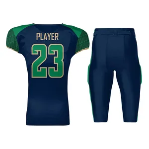 Men's Tackle Twill American Football Uniforms Wholesale Custom Sublimation Women's Football Uniforms Tackle Twill