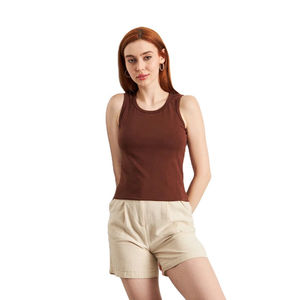 Camisetas de Tirantes de Algodón para Mujer, Personalizables, de Alta Demanda, Ropa Básica de Verano, Tejido Suave y Transpirable, Ajuste Cómodo, Disponible para Venta al por Mayor - Product Image 3