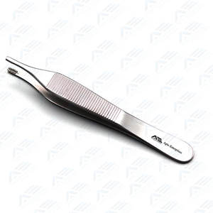 Vente en gros Adson Brown Forceps TC 12 cm Lot de 3 pièces Adson Dressing Forceps Adson Adson Tissue Forceps Par Apto Enterprises - Product Image 6