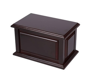 Urnas de madera hechas a mano para cremación, urnas funerarias decorativas para hombre y mujer a bajo precio - Product Image 3