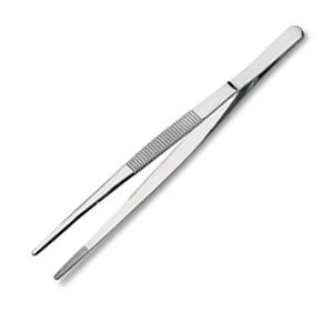 Fórceps de vendaje de acero inoxidable de 12cm y 14cm de calidad profesional, pinzas dentadas, instrumentos quirúrgicos manuales fiables - Product Image 4