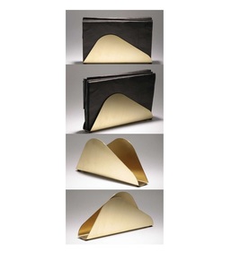 Porte-serviettes en métal au design de qualité supérieure avec un look unique d'inspiration vintage pour les restaurants, les cafés, les maisons et les occasions spéciales - Product Image 5