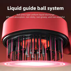 LJ Custom LOGO <strong>Electric</strong> Scalp <strong>Massager</strong> Comb Light Therapy Hair Growth Liquid Applicator <strong>Head</strong> <strong>Massager</strong> - Product Image 2