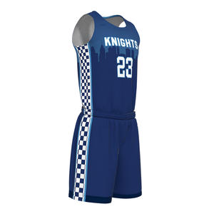 Gants à rayures par sublimation design gratuit Chemises d'uniforme de basket-ball de ville Vêtements de sport unis Maillots de basket-ball avec logo d'équipe personnalisé pour homme - Product Image 2