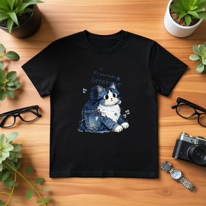 T-Shirt Unisex 100% Cotone 210GSM Stile Casual Aderente con Stampa Personalizzata Serigrafica e DTG - Product Image 3