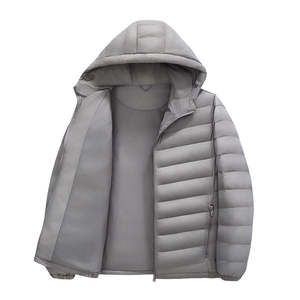 Chaqueta Acolchada Gruesa con Capucha y Cierre Frontal para Hombre y Mujer, Diseño Casual con Logotipo, Nueva Colección 2026, Fabricada por TRIOTAKE INDUSTRY, Muestra Gratis - Product Image 4