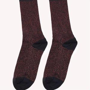 Calcetines lisos de algodón | Calcetería clásica duradera transpirable para actividades deportivas casuales al aire libre - Product Image 2