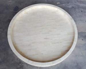 Plateau de service en incrustation d'os fait à la main de haute qualité artisanat HF de meilleure qualité pour une utilisation décorative à la maison de restaurant - Product Image 3