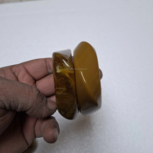 High Quality Handmade Resin <b>Bangles</b> Bracelet for Women Trendy Fashion Jewelry Wholesale Manufacturer - Product Image 1