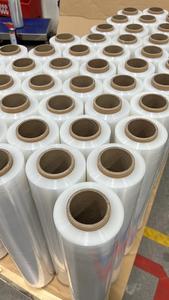 Factory Customized Packaging 30microns LLDPE Pallet Wrap <strong>Stretch</strong> <strong>Film</strong> 50cm Soft Plastic PE Strong Elongation Stable Production - Product Image 4